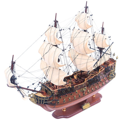 Grande modello esclusivo del veliero HMS Prince da 94 cm con possibilità di personalizzazione tramite incisione