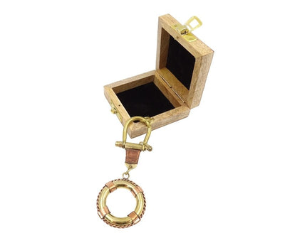 Portachiavi Salvagente BN-2158 in scatola di legno
