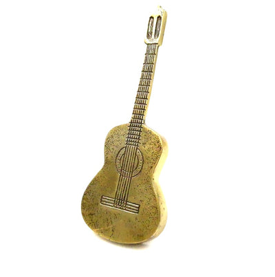 Chitarra decorativa in metallo MUS-20 con possibilità di personalizzazione tramite incisione