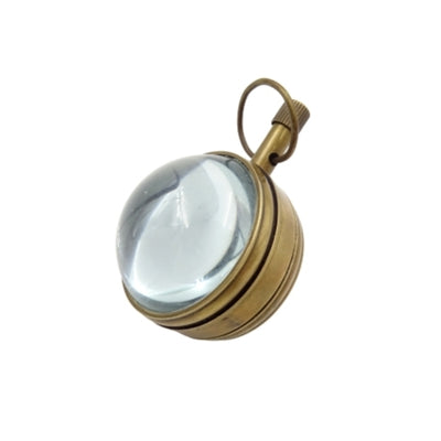 Orologio in miniatura in ottone CLK-0569 con incisione personalizzata