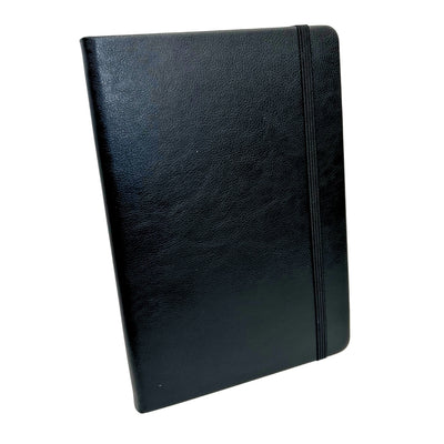 Elegante Set Regalo Classico con Personalizzazione - Taccuino in Pelle A5, Ombrello, Penna, Portabiglietti e Portachiavi in Scatola Regalo Estetica