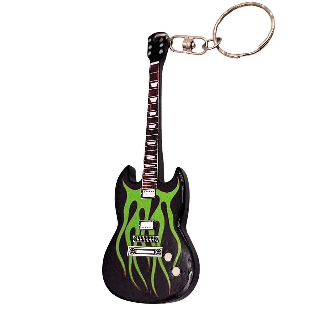 Portachiavi in legno chitarra Metallica James Hetfield Grynch Heavy Metal – EGK-1211
