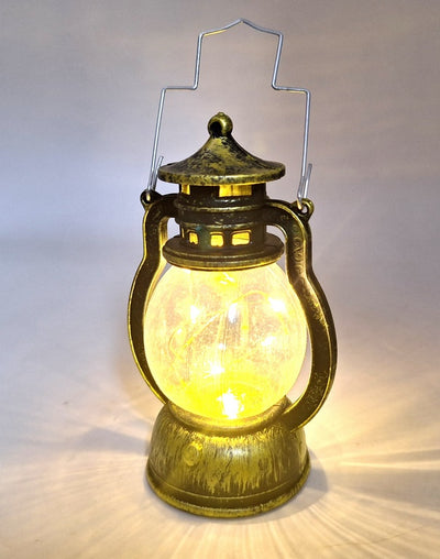 Lampada da notte LED a forma di lampada a petrolio con possibilità di personalizzazione tramite incisione, ideale come regalo - altezza 12,6 cm, larghezza 5,8 cm, certificato CE