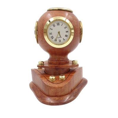 Piccolo Elmo da Sub Retrò con Orologio e Personalizzazione