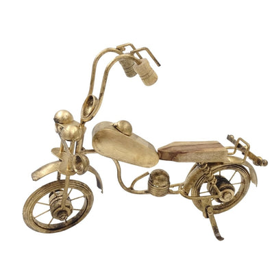 Modello di Moto Classica in Metallo NC1733 con Incisione