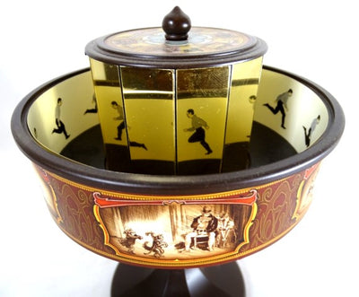 Prassinoscopio Miniatura Cinema del XIX Secolo con Personalizzazione Incisa