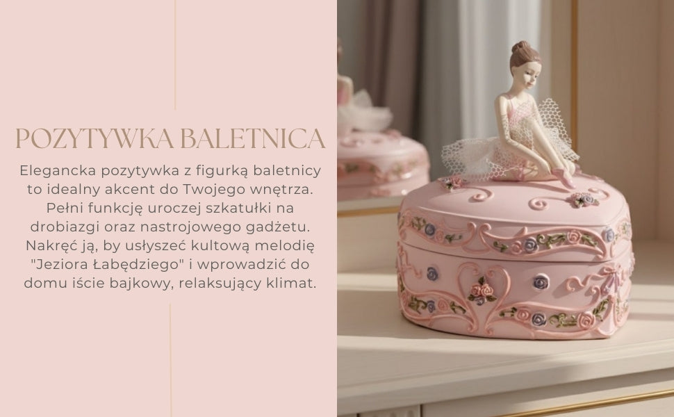 Carillon scatola ballerina cuore Lago dei Cigni con possibilità di incisione personalizzata, rosa, 12,5 cm, regalo ideale per compleanni o anniversari