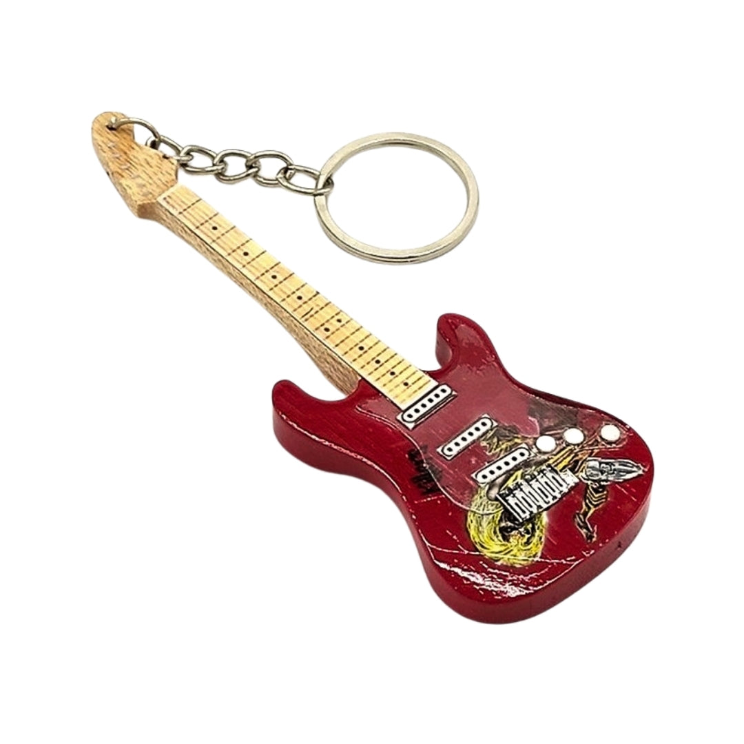Portachiavi chitarra in stile Iron Maiden – Eddie – Tribute EGK-0900