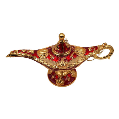 Lampada di Aladino LAR con splendide decorazioni dorate, 22 x 7 x 11 cm