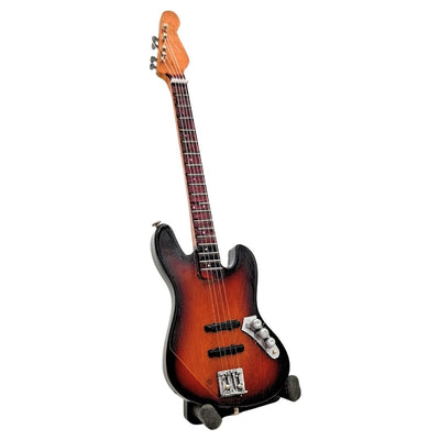 Mini chitarra decorativa 15 cm su supporto con possibilità di personalizzazione con incisione