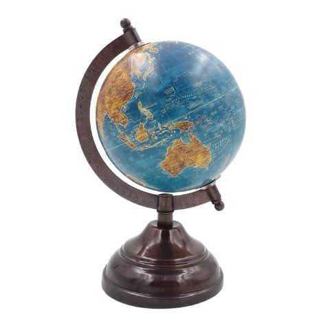 Globo Decorativo Blue Ocean con Incisione Personalizzata