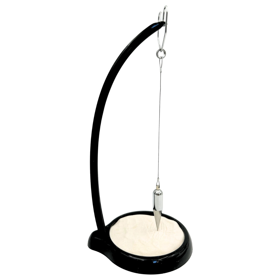 Pendolo di Sabbia Sand Pendulum con Incisione - Decorazione Ispiratrice 38 cm con Sabbia Cinetica