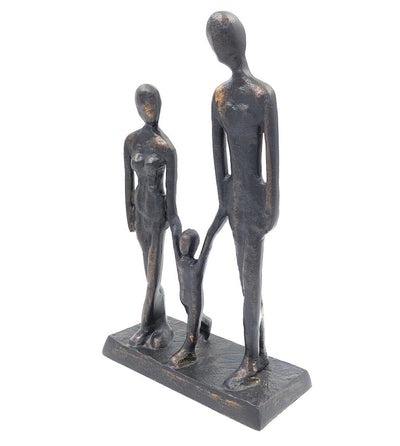 Famiglia con bambino, statuetta decorativa DI-FIG-022