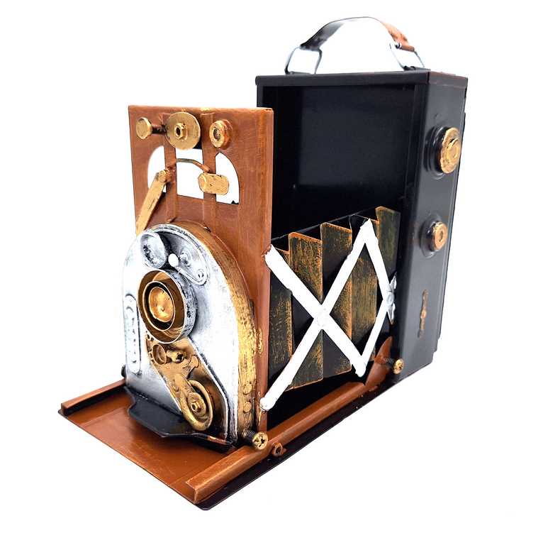 Macchina fotografica retrò A144 con possibilità di personalizzazione tramite incisione