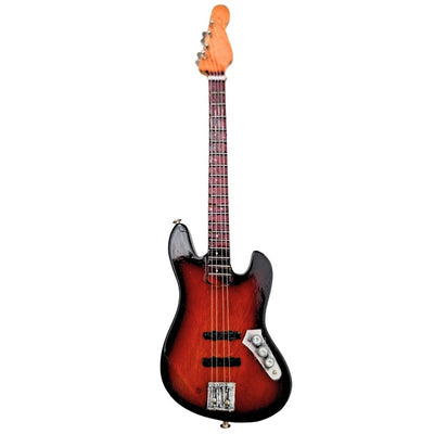 Mini chitarra decorativa 15 cm su supporto con possibilità di personalizzazione con incisione