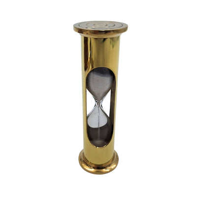 Set regalo retrò con incisione – bussola in ottone, cannocchiale pieghevole, clessidra in scatola di legno