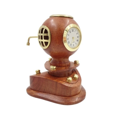 Piccolo Elmo da Sub Retrò con Orologio e Personalizzazione