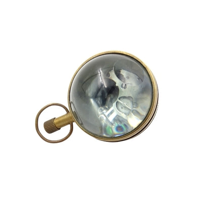 Orologio in miniatura in ottone CLK-0569 con incisione personalizzata