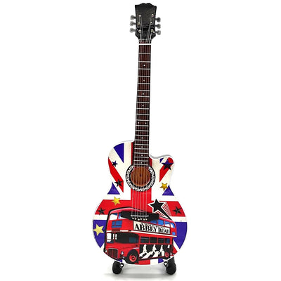 Mini chitarra da collezione The Beatles