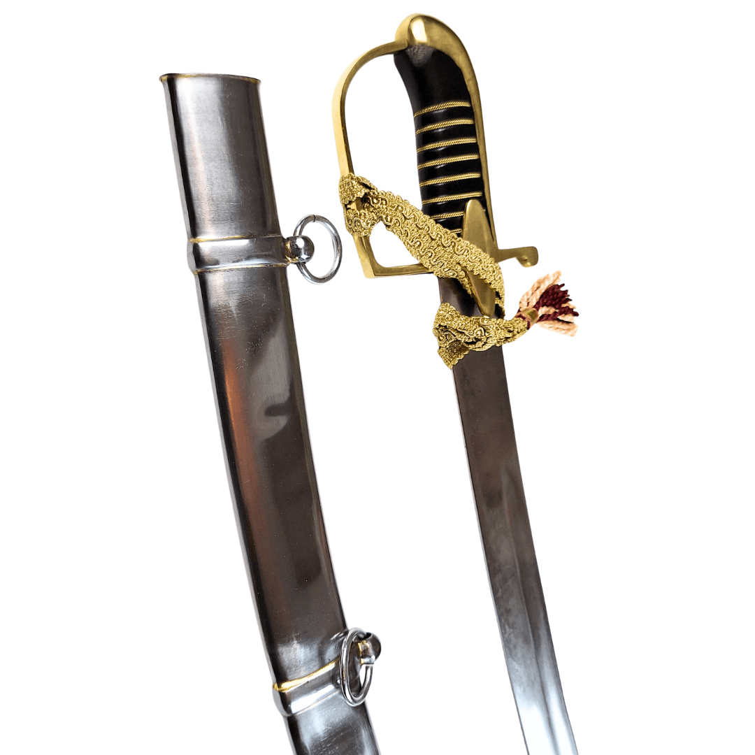 Sciabola da cavalleria polacca modello 1921 "Radziwiłłówka" - replica con possibilità di incisione personalizzata, regalo elegante per appassionati di storia, realizzata in acciaio di alta qualità, lunghezza 95 cm