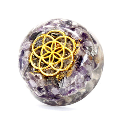 Pacchetti di Energia da Scrivania Orgonite - Cupola di Ametista