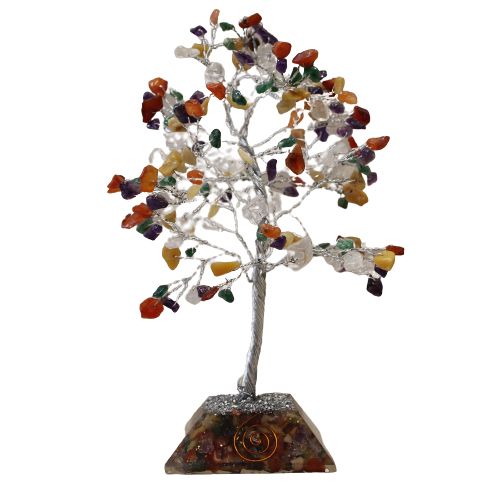Albero della fortuna con base in orgonite
