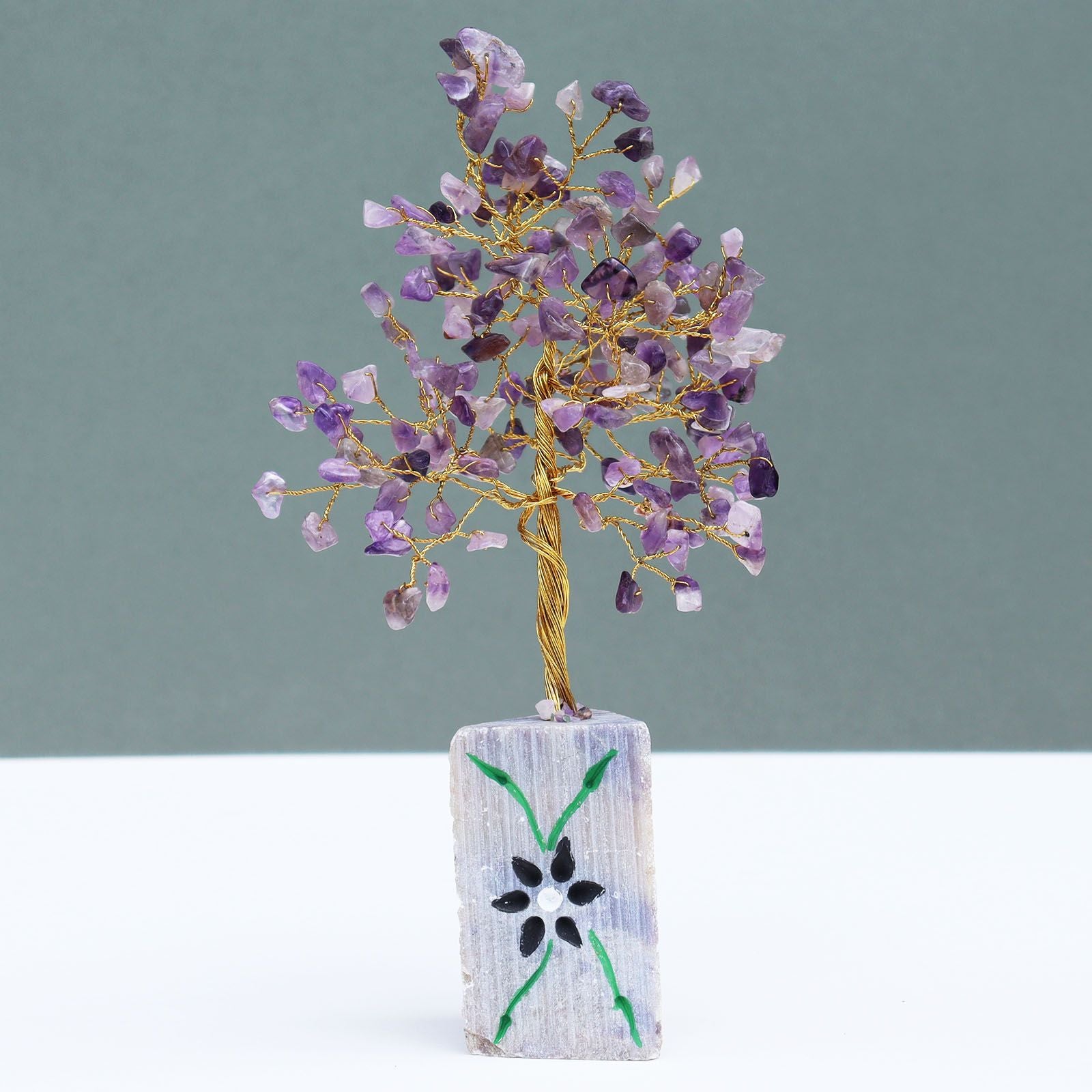 Albero di Pietra di Ametista - Albero Magico della Fortuna