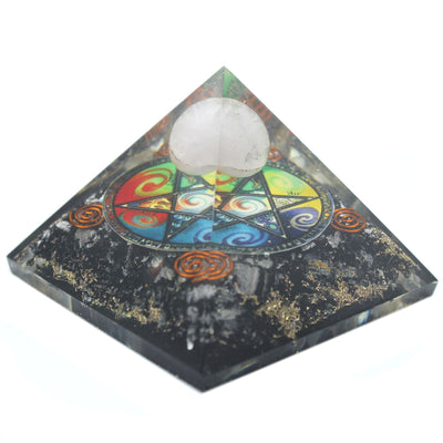 Piramide di Orgone Midnight Pentagono