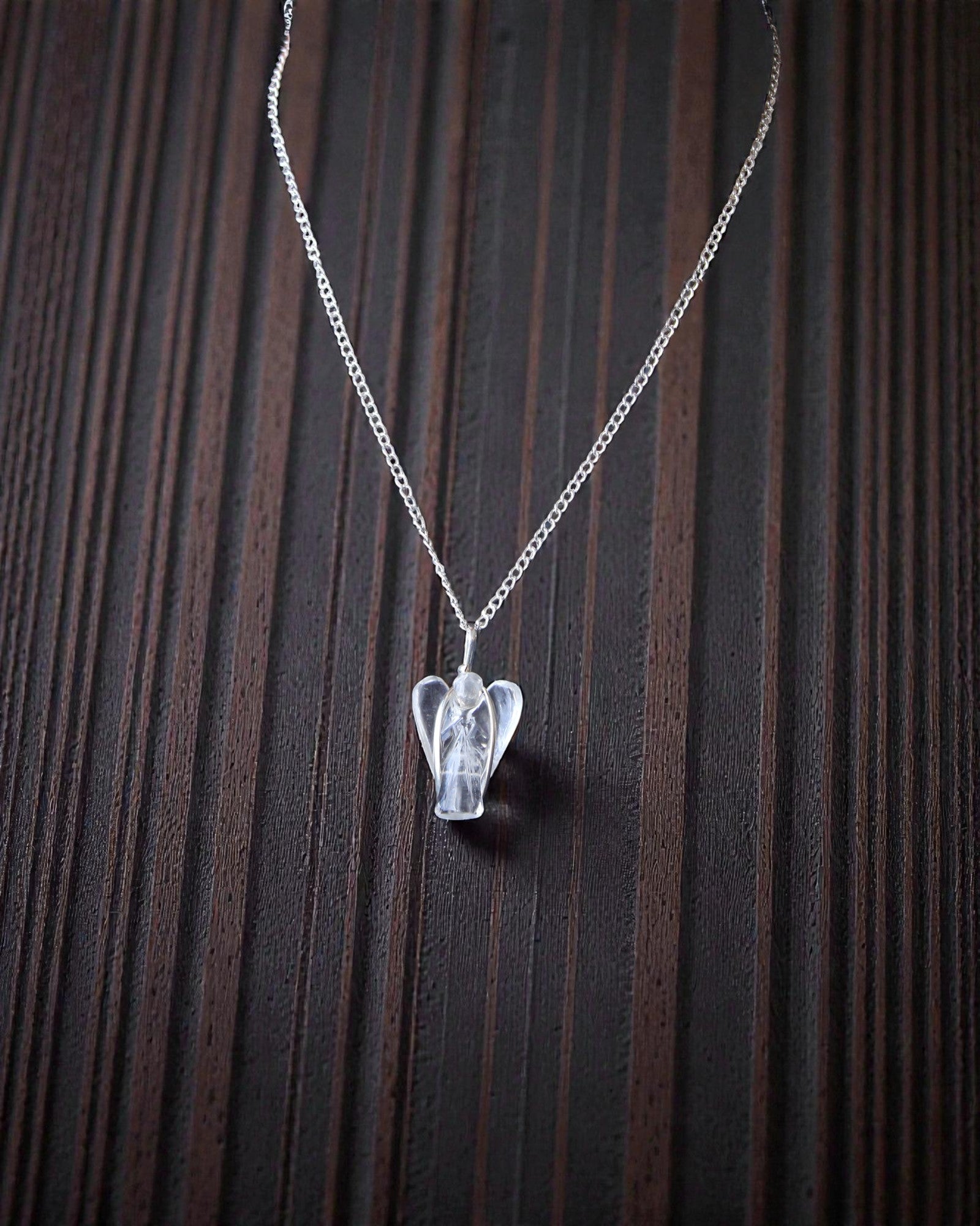 Ametista Protettiva – Pendente Angelo Custode in ametista