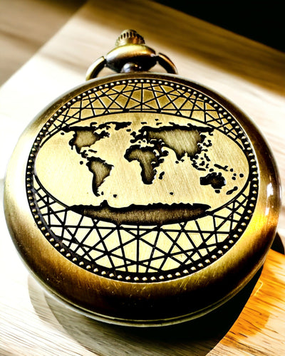 "Bussola Tascabile Retrò con Motivo di New York – Bussola Multifunzionale ed Elegante con Immagine della Statua della Libertà"