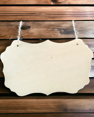 Ciondolo Decorativo in Legno Personalizzabile – Vari Formati