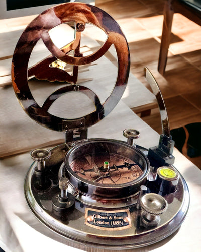 Antico Compasso di Navigazione Premium con Possibilità di Incisione – Fatto a Mano