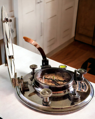 Antico Compasso di Navigazione Premium con Possibilità di Incisione – Fatto a Mano