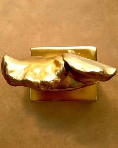 Figura "Złote Złączenie" - altezza 13,5 cm, Decorativa con Opzione di Incisione