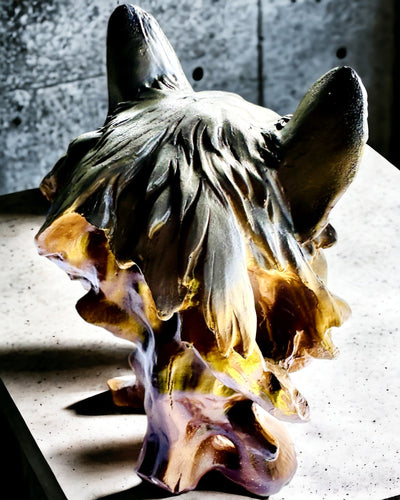 "Wilczy Duch" – Figura Decorativa con possibilità di personalizzazione con incisione, per regalo