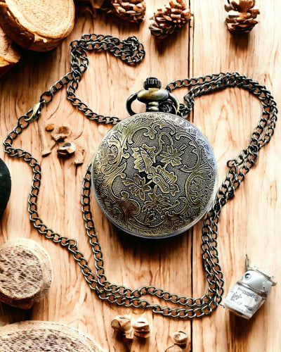 Orologio da tasca "Heritage Timekeeper" Regalo personalizzato con incisione