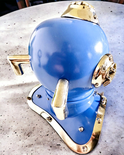 Casco dell'Esploratore degli Abissi - Edizione da Collezione con Possibilità di Incisione, 35 cm, regalo per pompiere o subacqueo