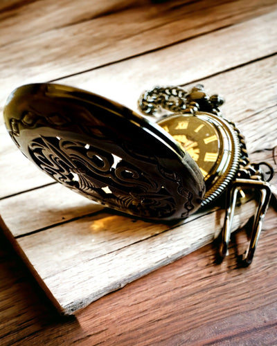 Orologio da Tasca "Czas Mistrzów" - Edizione Premium con Possibilità di Incisione