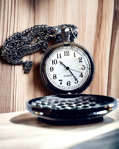 Elegante Orologio da Tasca Passione per la Motocicletta, possibilità di personalizzazione con incisione