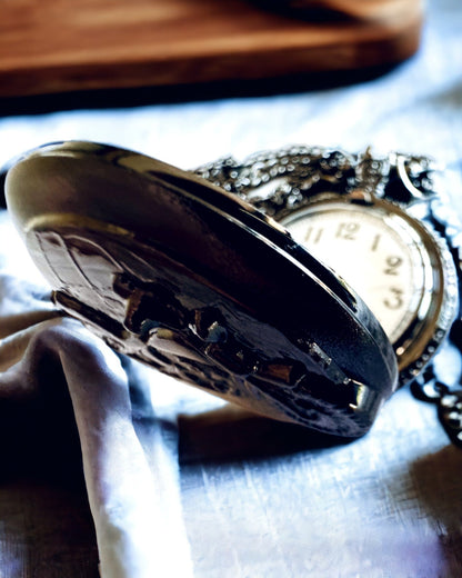Elegante Orologio da Tasca Passione per la Motocicletta, possibilità di personalizzazione con incisione