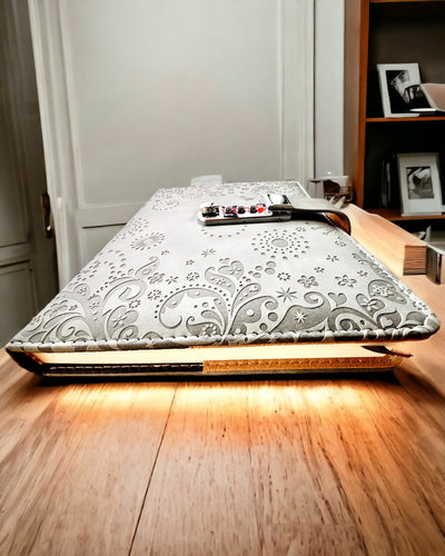 Taccuino Esclusivo, pelle PU, A5 con Serratura a Combinazione - "Secret Journal", personalizzazione con incisione