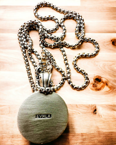 Collana con Bussola "Eurla" - possibilità di personalizzazione con incisione