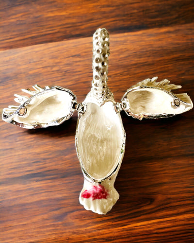 Elegante Scrigno "Gioiello del Cigno" - personalizzazione con incisione