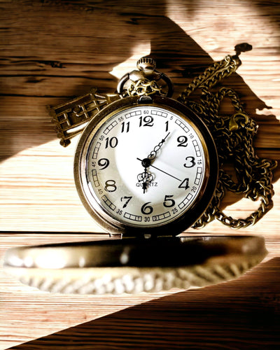 Orologio da Tasca "Eleganza Farfalla" con possibilità di personalizzazione con incisione