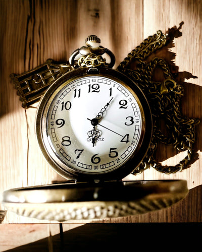 Orologio da Tasca "Eleganza Farfalla" con possibilità di personalizzazione con incisione