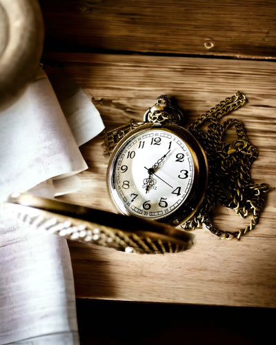 Orologio da Tasca "Eleganza Farfalla" con possibilità di personalizzazione con incisione