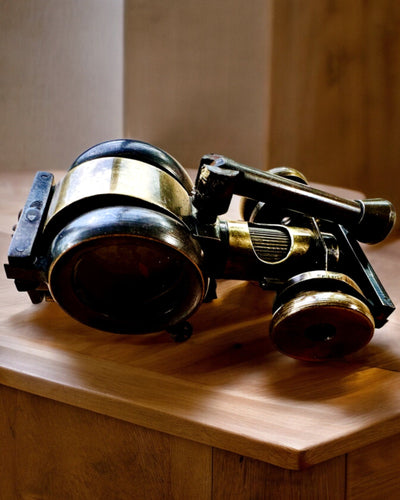 Binocolo Nautica - Accessorio Vintage Esclusivo - Fatto a Mano con Opzione di Incisione, decorazione per ufficio, premium