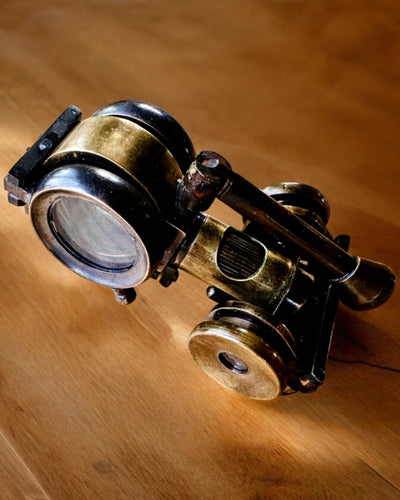 Binocolo Nautica - Accessorio Vintage Esclusivo - Fatto a Mano con Opzione di Incisione, decorazione per ufficio, premium