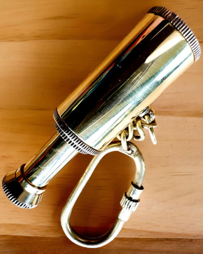 Telescopio Tascabile "Złota Przygoda" - portachiavi con possibilità di personalizzazione