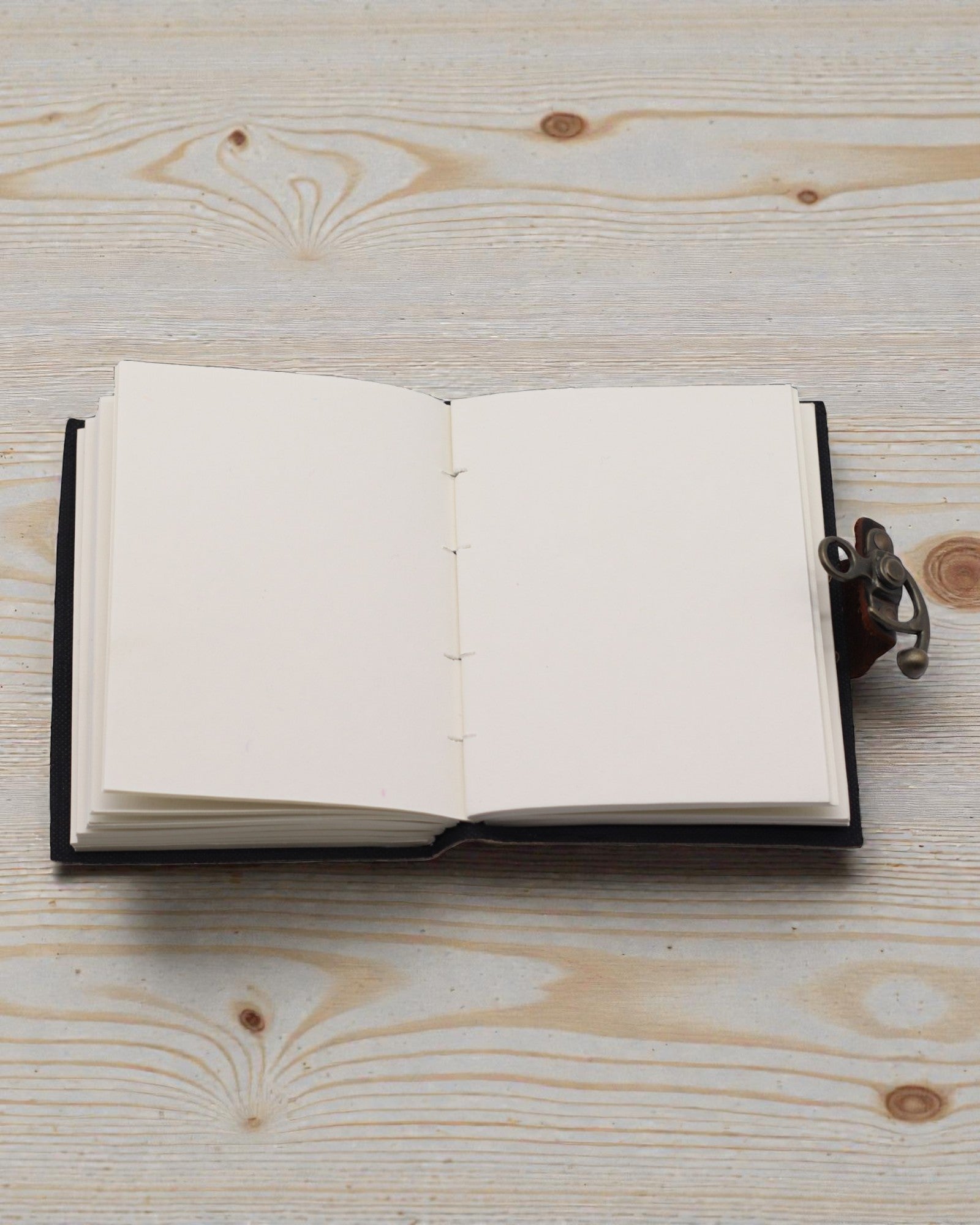 Taccuino stampato in pelle – Smetti di scorrere compulsivamente - 17.8x12.7 cm